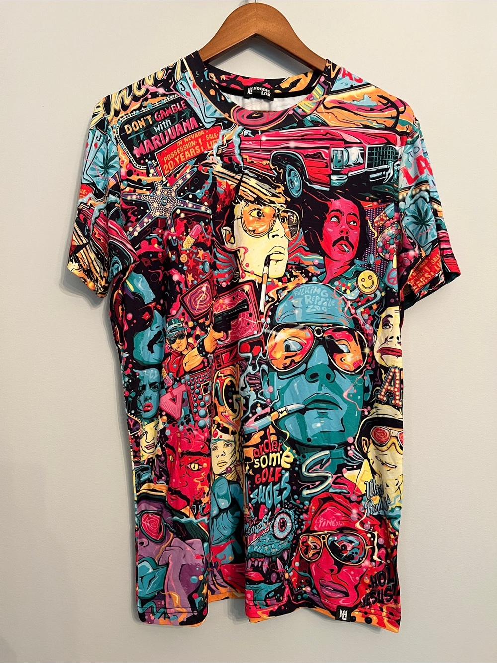 Vibrant Graphic Men’s Short-Sleeve Tee - Multi